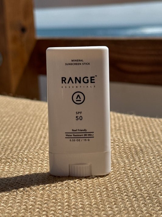 RANGE - 50 SPF water resistant