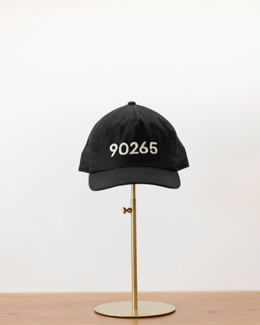 90265 • Temporarily On Leave Linen Hat • BLACK